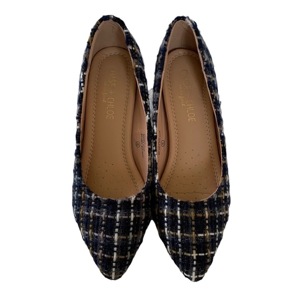 Chase + Chloe “Carmen” Tweed Heel - Picture 4 of 9